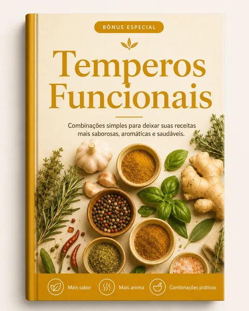 Capa do bônus Temperos Funcionais