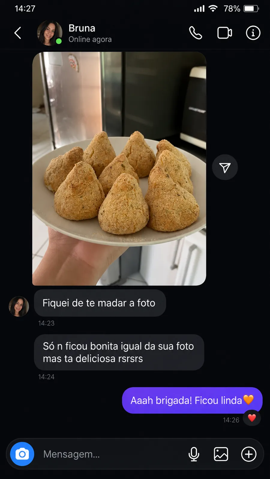 Depoimento de cliente sobre as receitas proteicas 3